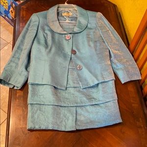 Kasper skirt suit set